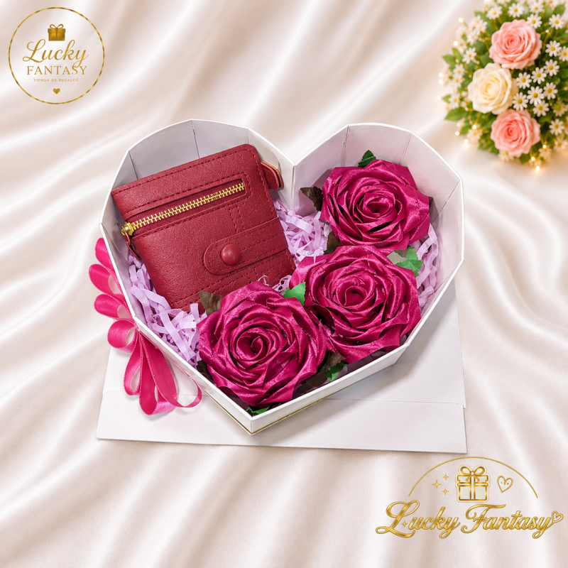 Corazón de Amor Eterno 💖🌹👛