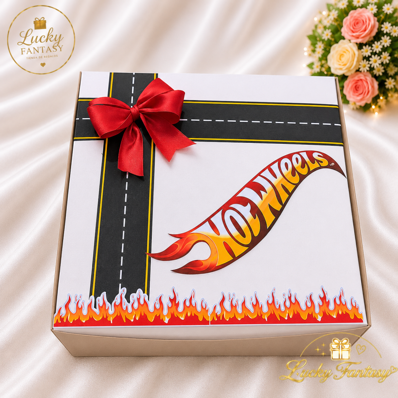 Pasión Sobre Ruedas – Caja Sorpresa Personalizada