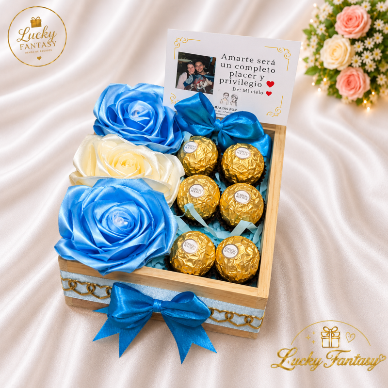 Amor Infinito – Rosas y Chocolates
