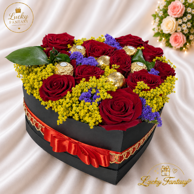 Corazón Eterno – Rosas y Ferrero